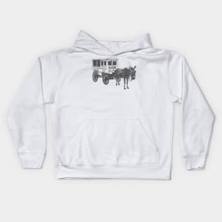 Horse 504 Kids Hoodie